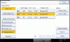 Kuva käyttöpaneelinäytöstä