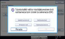 Kuva käyttöpaneelinäytöstä