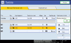 Kuva käyttöpaneelinäytöstä