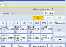 Käyttöpaneelin näyttö