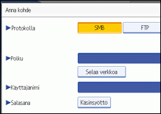 Käyttöpaneelin näyttö