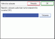 Käyttöpaneelin näyttö