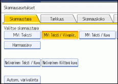 Käyttöpaneelin näyttö