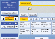 Käyttöpaneelin näyttö