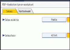 Käyttöpaneelin näyttö