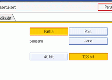 Käyttöpaneelin näyttö