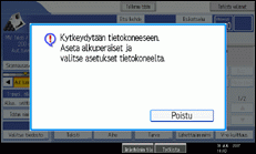 Käyttöpaneelin näyttö