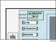 User Tools/Counter key illustration