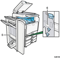 Main unit illustration numbered callout illustration