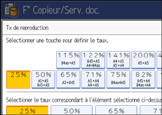 Illustration de l&apos;écran du panneau de commande.