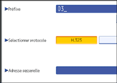 Illustration de l&apos;écran du panneau de commande