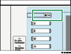 Illustration de la touche Outils/Compteur