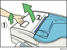 Illustration du chargeur automatique de documents