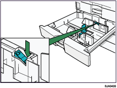 Illustration du magasin papier