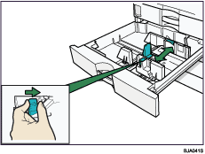 Illustration du magasin papier