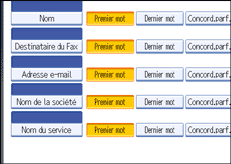 Illustration de l&apos;écran du panneau de commande