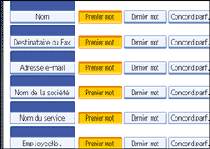 Illustration de l&apos;écran du panneau de commande