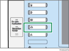 Illustration de la touche Imprimante