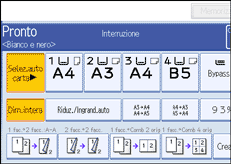Illustrazione schermata pannello operativo