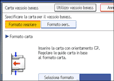 Illustrazione schermata pannello operativo