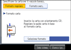 Illustrazione schermata pannello operativo