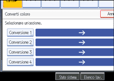 Illustrazione schermata pannello operativo