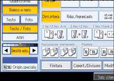 Illustrazione schermata pannello operativo