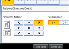 Illustrazione schermata pannello operativo