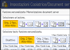 Illustrazione schermata pannello operativo