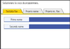 Figura relativa alla schermata del pannello operativo