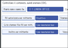 Figura relativa alla schermata del pannello operativo