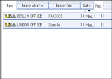 Figura relativa alla schermata del pannello operativo