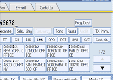 Figura relativa alla schermata del pannello operativo