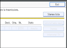Figura relativa alla schermata del pannello operativo