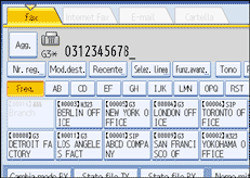 Figura relativa alla schermata del pannello operativo