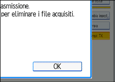 Figura relativa alla schermata del pannello operativo