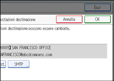 Figura relativa alla schermata del pannello operativo