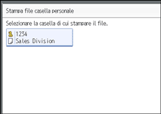 Figura relativa alla schermata del pannello operativo
