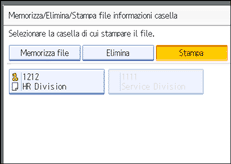 Figura relativa alla schermata del pannello operativo