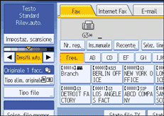 Figura relativa alla schermata del pannello operativo