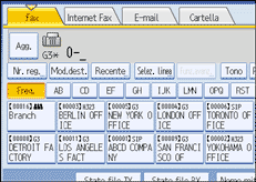 Figura relativa alla schermata del pannello operativo