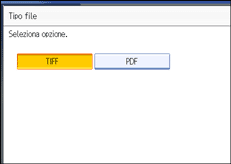 Figura relativa alla schermata del pannello operativo