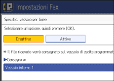 Figura relativa alla schermata del pannello operativo