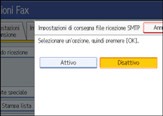 Figura relativa alla schermata del pannello operativo