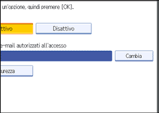 Figura relativa alla schermata del pannello operativo