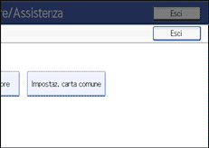 Illustrazione schermata pannello operativo