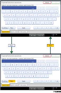 Descrizione dei tasti