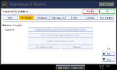 illustrazione schermata pannello di controllo