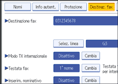 Illustrazione schermata pannello di controllo