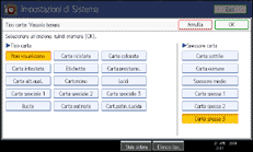 Illustrazione schermata pannello di conrollo